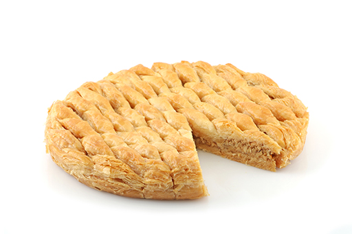 [PK.Baklawa Walnut Round Large] Baklawa Hadaf Platters (Large)