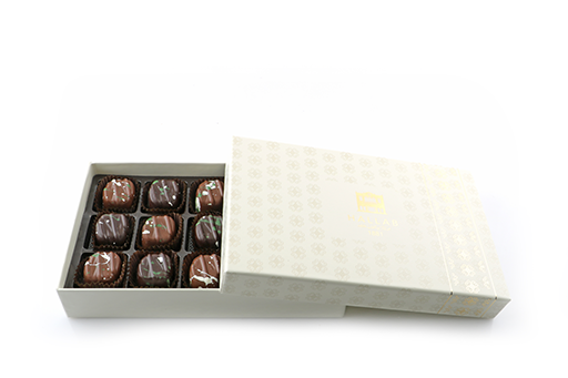 [Pk.Chocolate Milk&Dark Pistachio With Ghazal] Pistachio & Ghazal Dark/Milk Chocolate Gift Box