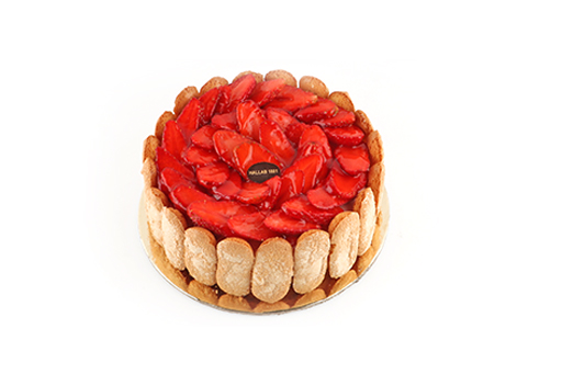Gateau Charlotte Strawberry (8-10 Persons)