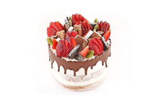 Naked Cake Vanilla (10-12 Persons)